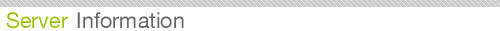 ข้อมูล server hosting